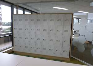 Office Fit Out Packages: Precision Staffroom Storage Lockers Office Furniture Package