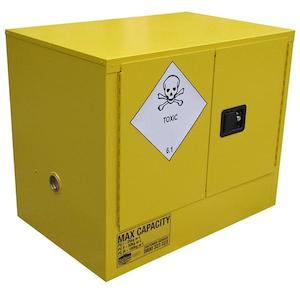Dangerous Goods Cabinets: Class 6 Toxic Substance Storage Cabinet - 100 Litres