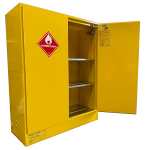 Extra Wide Flammable Liquids Cabinet - 250 Litres