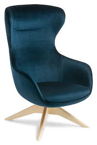 Elizabeth Visitor Chair with Natural Ash Timber Base