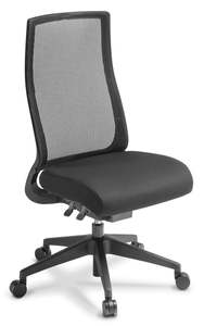 Joe Light Mesh Back Chair - with Optional Armrests