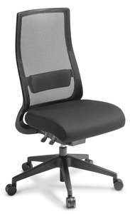 Joe Mesh Back Chair - with Optional Armrests and Headrest
