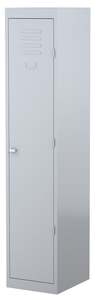 Steelco Powder-coated Steel Storage Locker - 380mm wide - 4 Door Options
