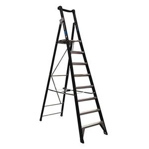 OX 8 Step Fibreglass Platform Ladder