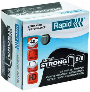 Rapid 9/8 Staples - Box of 5000