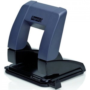 Staplers Hole Punches: Rapid PressLess Double Hole Punch - 2 Sizes - 20 sheets - 30 sheets