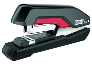 Rapid High Capacity SuperFlatClinch Half Strip Stapler (S50) - 50 sheets