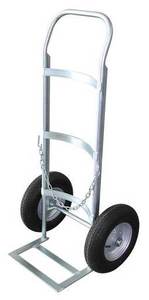 Large Zinc-plated Gas Cylinder Hand Trolley