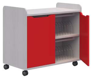 Laptop Device Mobile Phone Key Cabinets: AKO Store and Charge Laptop Storage Cabinet