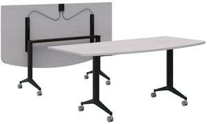 Assembly Hall Furniture: Boost Flip Table with D Ends