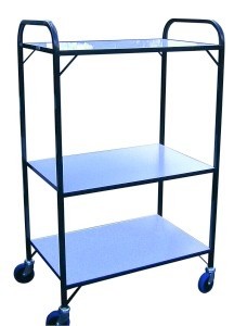 Trolleys Presentation Stands: Melteca Shelf Presentation Trolley