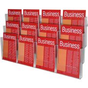 DEFLECTO NAME CARD HOLDER 211 X 80MM DOUBLE SIDED - Office Spot Ashburton