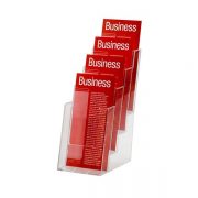 DEFLECTO SIGN HOLDER A6 PORTRAIT SLANTED - Office Spot Ashburton
