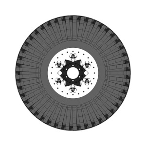 16 Beadlock Kits: 16" DIY Beadlock Kit - BH 6pt Star