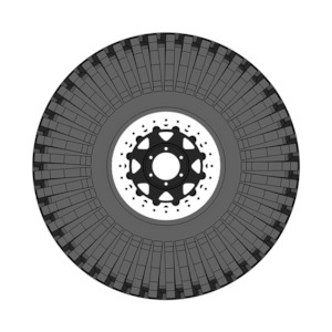 17" DIY Beadlock Kit - Scalloped