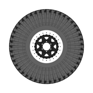 15 Beadlock Kits: 15” DIY Beadlock Kit - Design 12