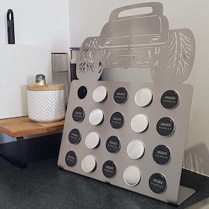 Coffee Pod Holders: 34 Ford Coffee Pod Holder