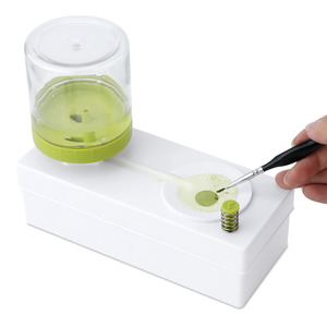 Toys Games: Running Water Paintbrush Rinser