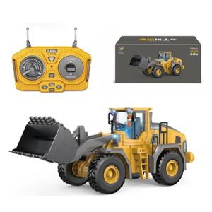 Toys Games: 9 Channel Remote Control Construction Bulldozer Toy