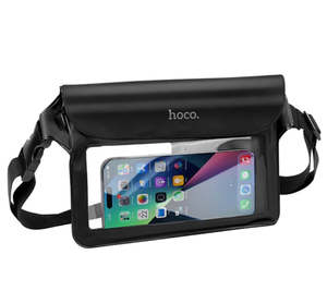 Under 10: Triple Sealed Waterproof Belt Dry Bag - Black