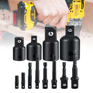 Tools: 12 Piece Drill Socket Adapter Set