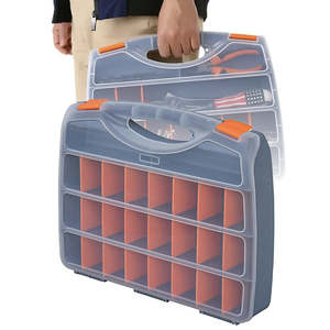 Tools: Trades Pro Sorting Box with 21 Dividers