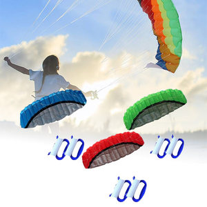 Outdoor Dual Line Parafoil Parachute Kite Toy