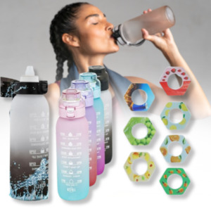 1000ML Sports Water Cup with Fragrance Rings