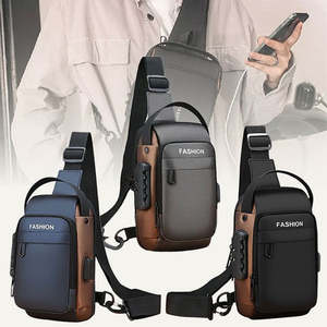Accessories Bags: Anti-Theft Crossbody Sling Bag with USB Port