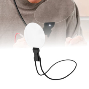 Hands Free Neck Magnifying Glass with Light