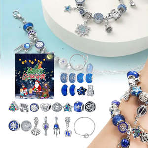 Art Craft Photos Craft Supplies: DIY Bracelet Charm 24 Days Countdown Christmas Advent Calendar