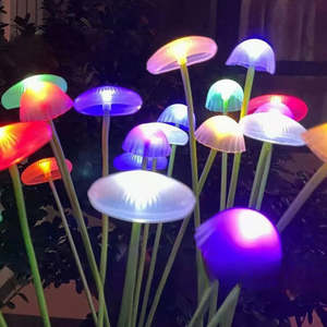 Home Living Home Appliances Outdoor Lighting: Two Outdoor Solar Mushroom Lights