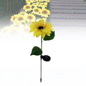 8LED Sunflower Solar Garden Decoration Lights