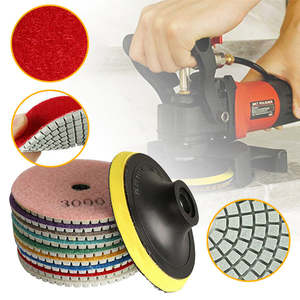 Diy Garden Pet Diy Automotive Hand Tools: 10Pcs Diamond Polishing Pads