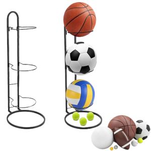 Home Living Furniture Storage: Three-Tier Vertical Ball Storage Holder
