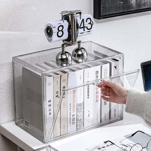 Stackable Storage Case with Magnetic Lid