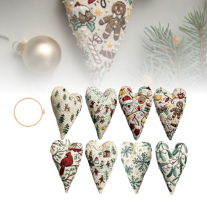 DIY Embroidery Christmas Ornament Kits
