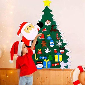 Felt Christmas Tree with Ornaments