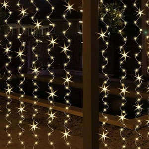 Home Living Home Appliances Lighting Fixtures: Christmas LED Curtain Light