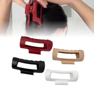 4Pcs Silicone Claw Hair Clip