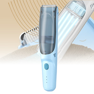 Cordless Vacuum Hair Clipper with 3 Guide Combs