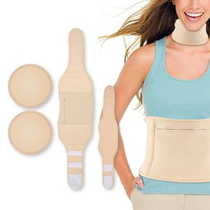 Compression Castor Oil Wrap Kit -4 Pcs