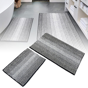 Home Living Home Decor Rugs: 2 Pcs Non-Slip Shaggy Bathroom Rugs