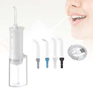 Portable Oral Irrigator with 4 Nozzle