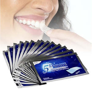 5D Gel Teeth Whitening Strips - 14 Pack