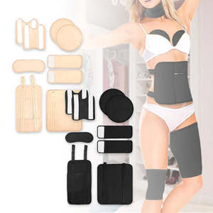 Beauty Health Health Medical First Aid: 9-Pc Castor Oil Wrap Belt Kit