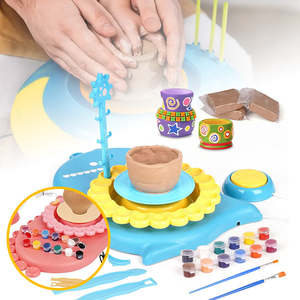 Toys Games Craft Kits General: Kids Pottery Wheel Kit