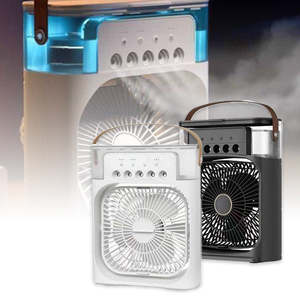 Mini Desk Fan & Air Mist with 500ML Water Tank