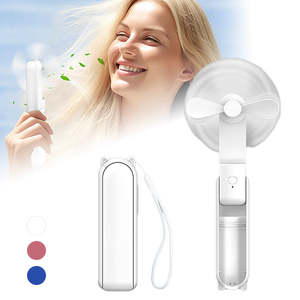 Portable Foldable Fan with Power Bank
