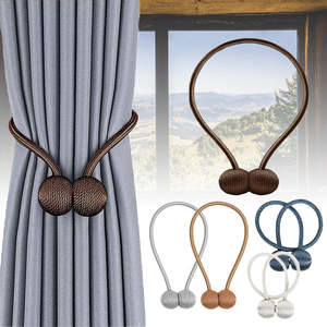 Home Living Home Decor Curtains Blinds: Magnetic Curtain Tiebacks 2 Pack